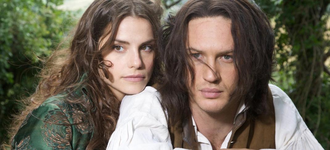 Charlotte Riley and Tom Hardy in "Wuthering Heights" 2009