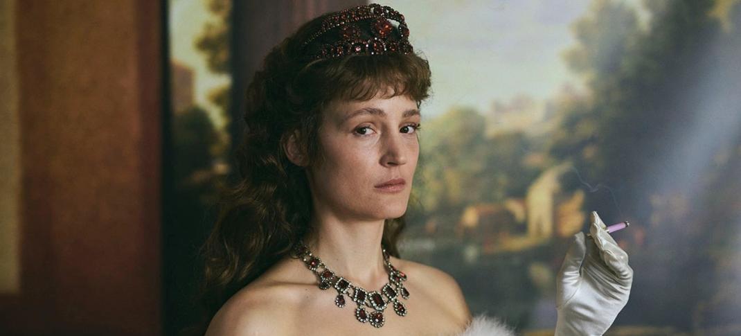 Vicky Krieps as Empress Elisabeth of Austria in 'Corsage'