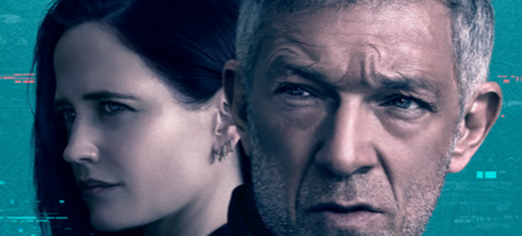 Vincent Cassel and Eva Green in Apple TV+'s Liaison Key Art