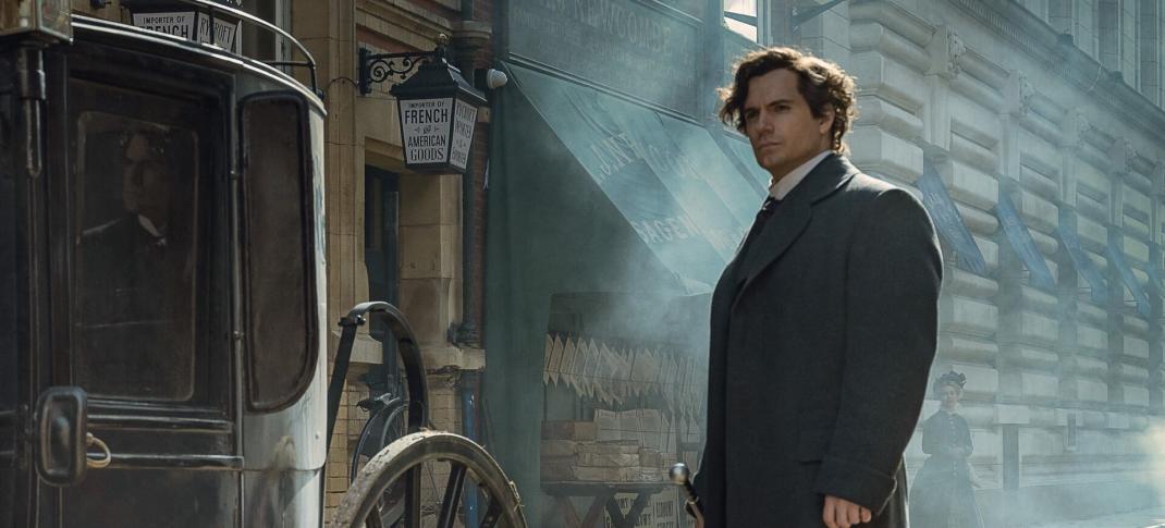 Henry Cavill as Absolute Unit Sherlock Holmes in 'Enola Holmes'