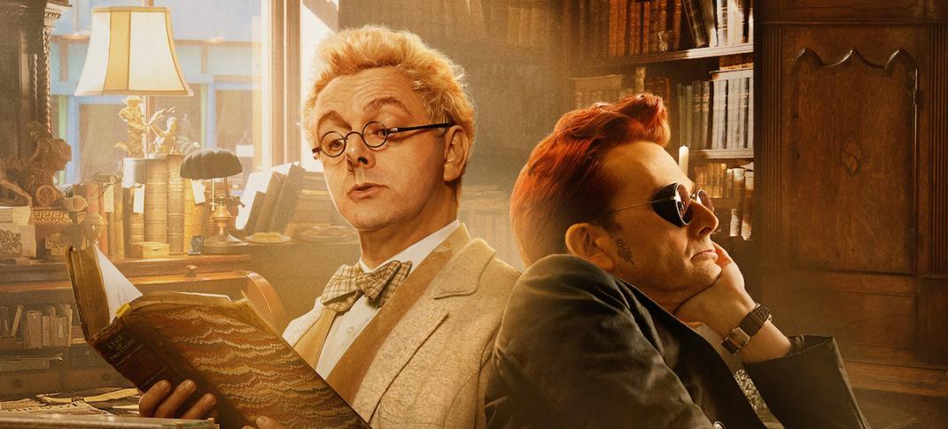 David Tennant and Michael Sheen in "Good Omens" Season 2