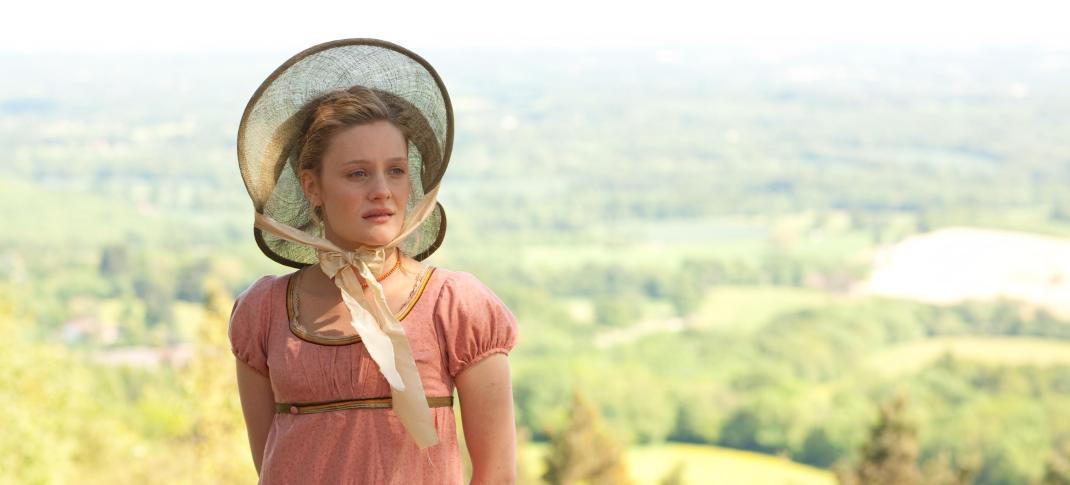 Romola Garai in "Emma"