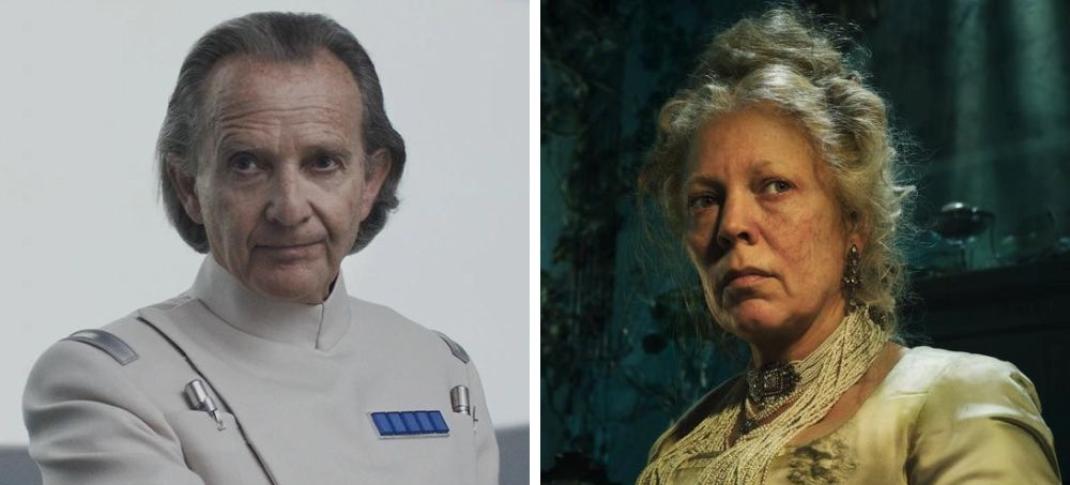 Anton Lesser as Major Partagaz in 'Andor' Season 1 and Olivia Colman as Miss Havisham in 'Great Expectations' will now be found on the same streaming service.