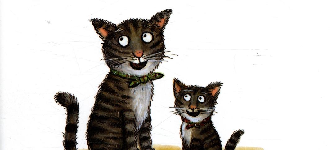 The cover art for the Tabby McTat books