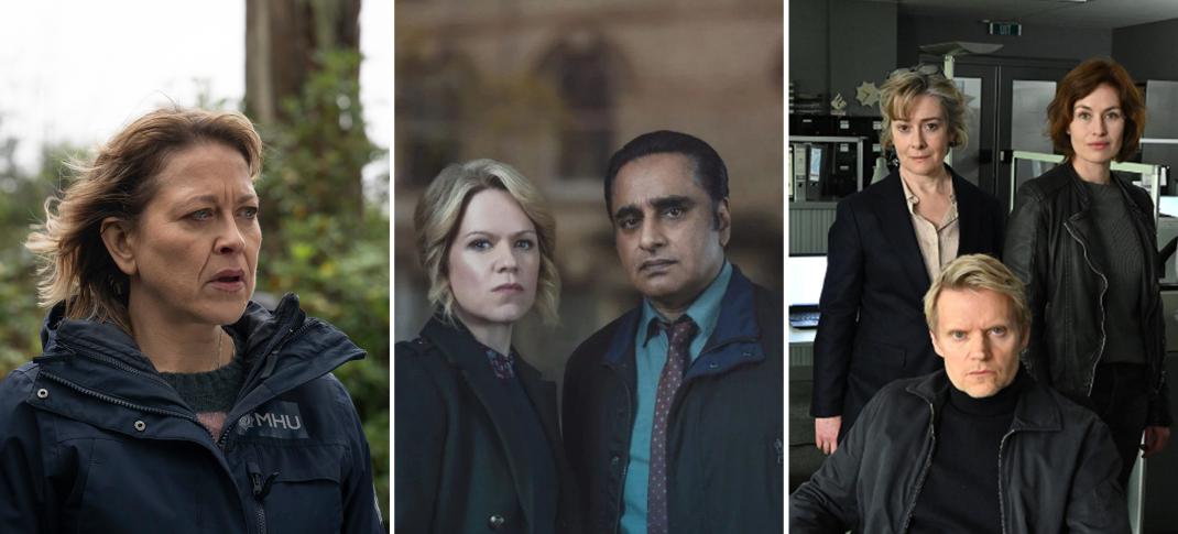 Annika, Nicola Walker/Unforgotten, Sinead Keenan, Sanjeev Bhaskar/Van der Valk, Emma Fielding, Marc Warren, Maimie McCoy