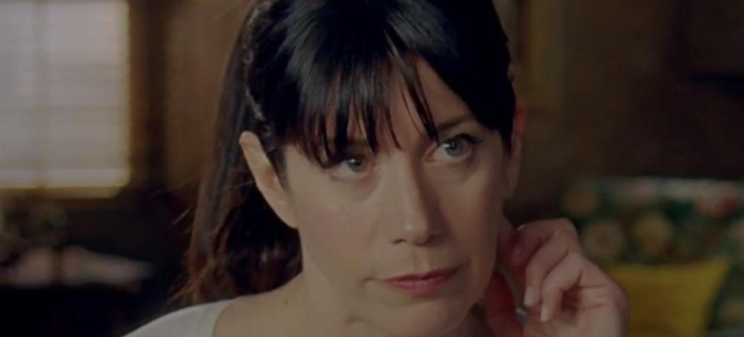 Picture shows: Caroline Catz as Louise Glasson