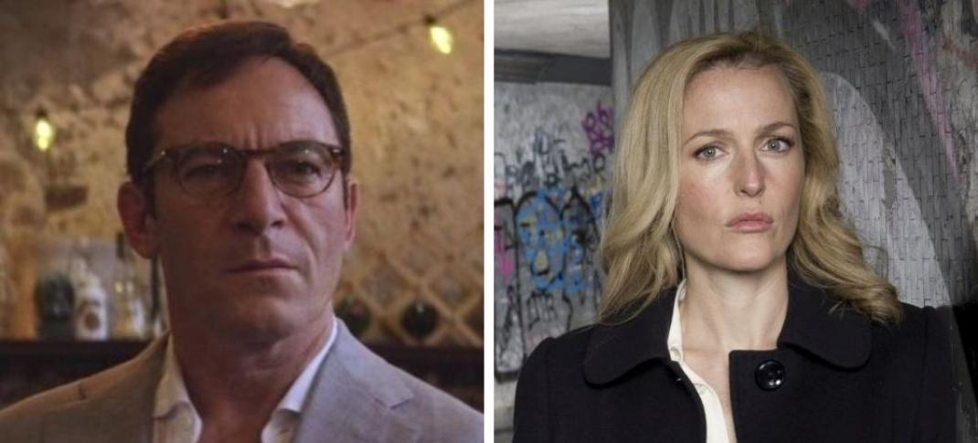 Jason Isaacs and Gillian Anderson will star in The Salt Path