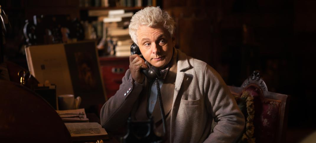 Micheal Sheen in Good Omens Season 1