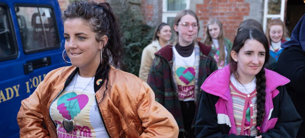 Jamie-Lee O'Donnell in "Derry Girls" Season 2
