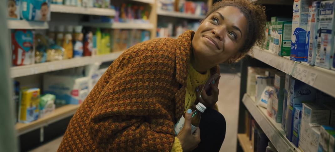 Antonia Thomas in "Still Up"