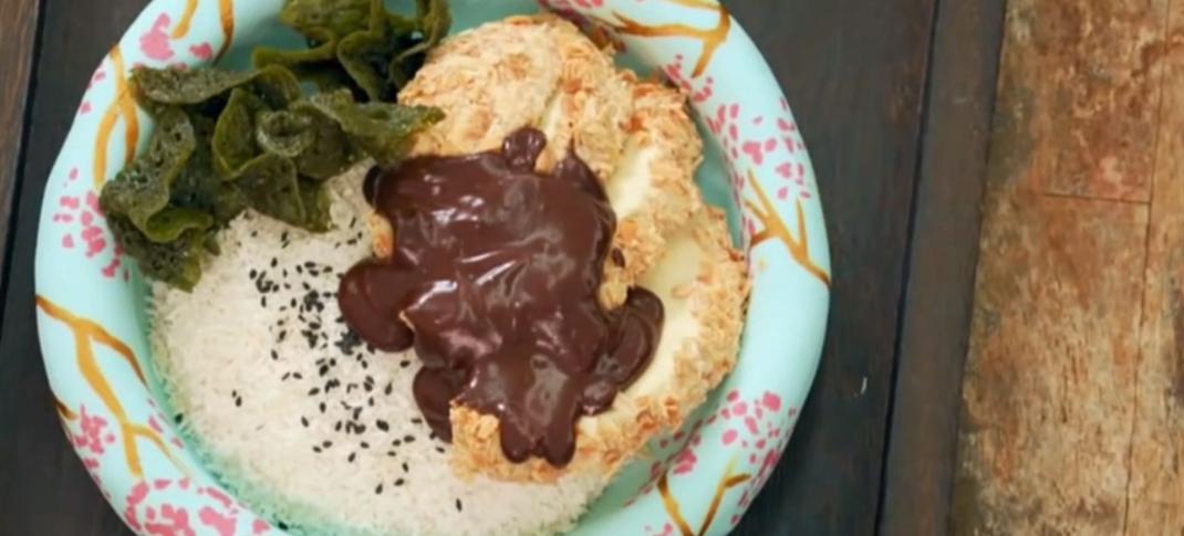Tasha’s Japanese Katsu & Matcha Illusion Biscuits Showstopper from 'The Great British Baking Show' Season 14's Biscuit Week