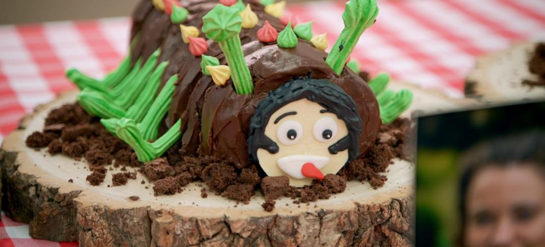 Tasha's Noel the Caterpillar Technical from 'The Great British Baking Show' Season 14's "Party Week"