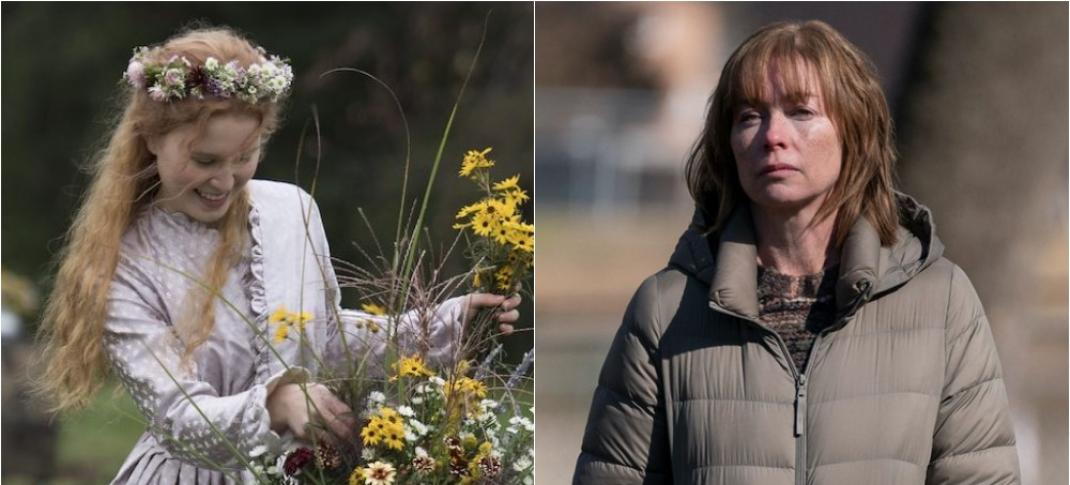 Eliza Scanlen in Little Women, Julianne Nicholson in Mare of Easttown (Photos: Columbia Pictures/HBO)