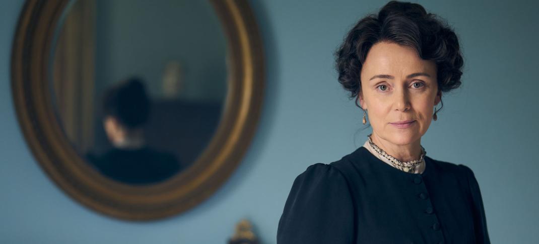 Keeley Hawes as Cassandra Austen a perfect portrait in 'Miss Austen'