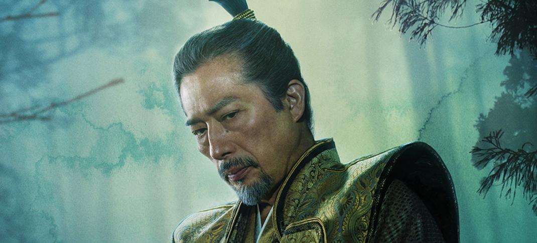 Hiroyuki Sanada as Lord Yoshii Toranaga in the Shogun key art