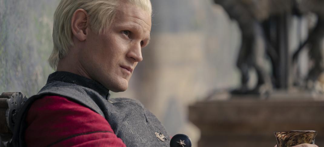 Matt Smith as Daemon Targaryen in "House of the Dragon"