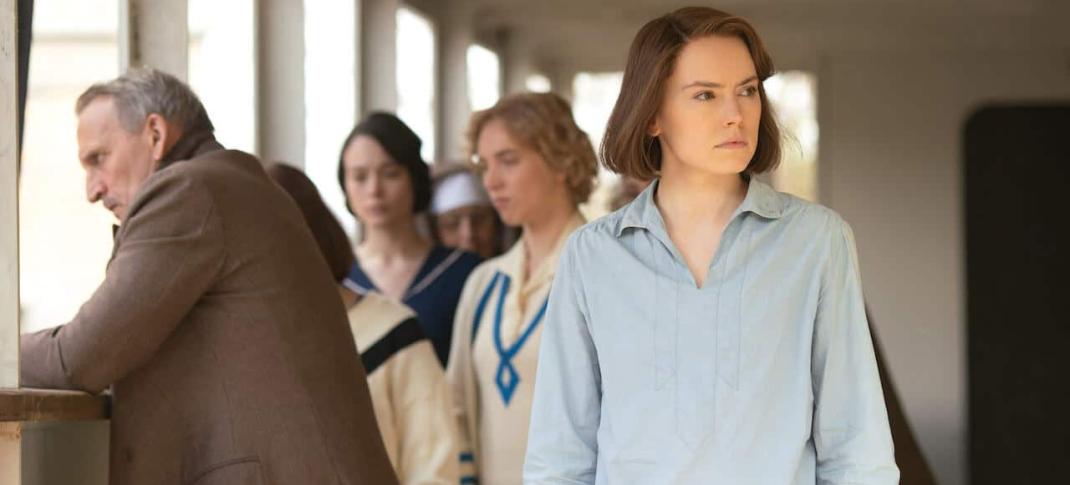 Daisy Ridley in Young Woman and the Sea