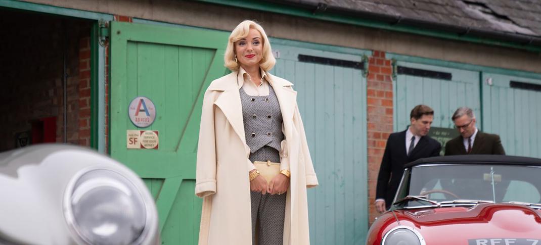 Helen George as Trixie Aylward has no idea of the car crash that's going to hit her in 'Call the Midwife' Season 13