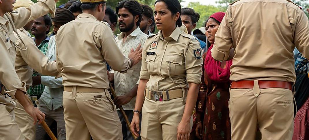 Shahana Goswami as Santosh in 'Santosh'