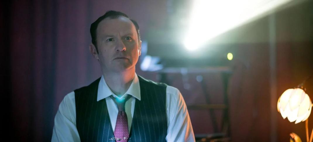 Mark Gatiss in "Sherlock" Season 4