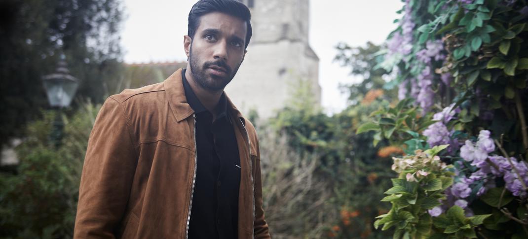 Rishi Nair as Rev. Alphy Kottaram feeling out of place in 'Grantchester' Season 9