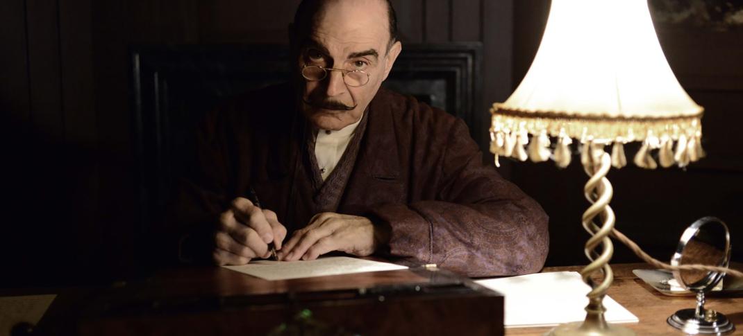 David Suchet as Hercule Poirot in 'Agatha Christie's Poirot's Series Finale