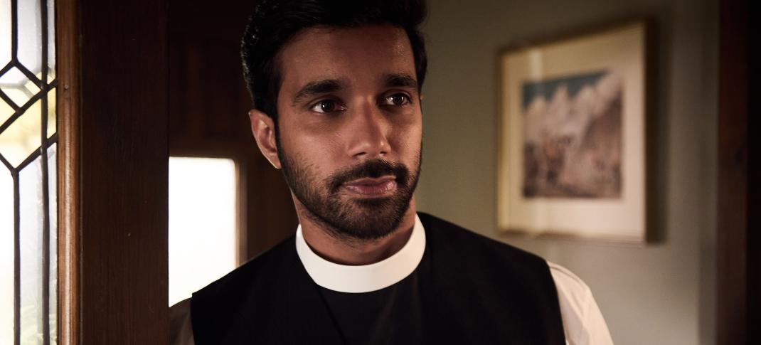 Rishi Nair as Alphy Kottaram in Grantchester Season 9