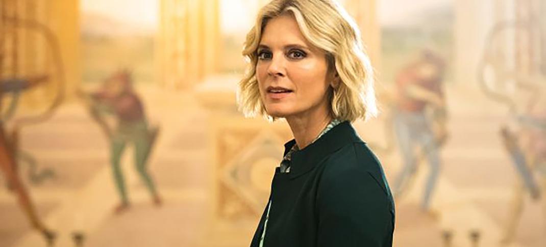 Emilia Fox as Sylvia Fox in the first look photo from 'Signora Volpe' Season 2
