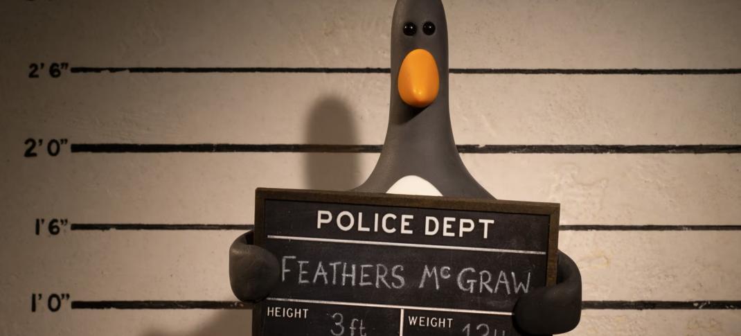 Feathers McGraw in 'Wallace & Gromit: Vengeance Most Fowl'