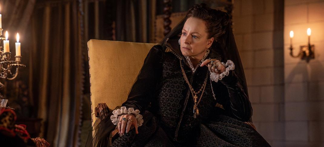 Samantha Morton in "The Serpent Queen" Season 2 