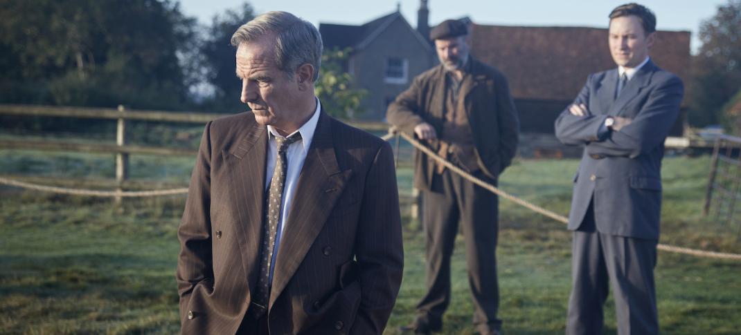 Robson Green and Bradley Hall in "Grantchester" Season 9