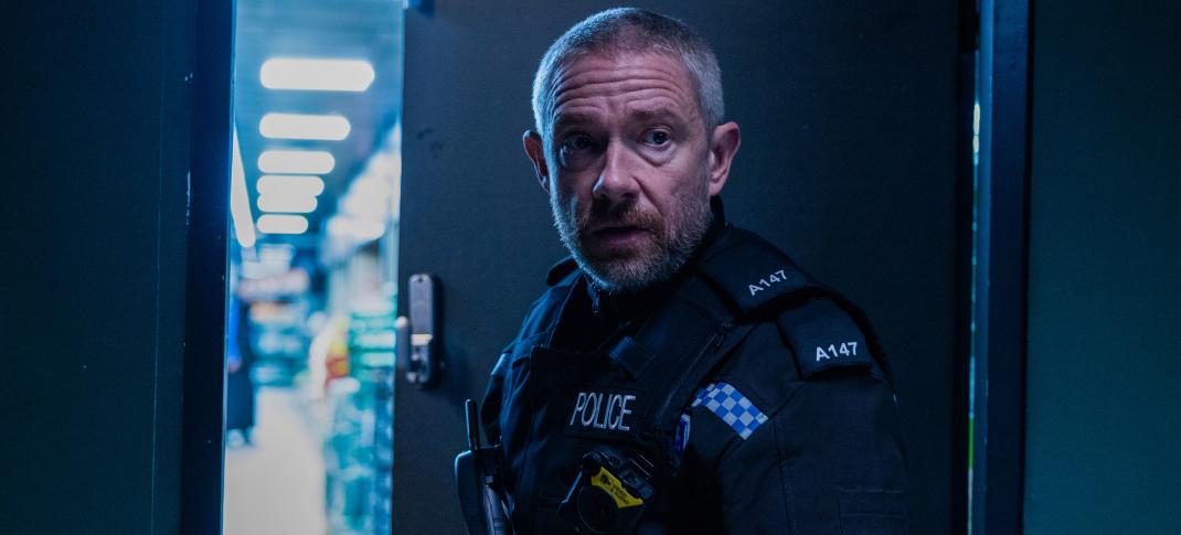 Martin Freeman as Chris Carson in 'The Responder' Season 2