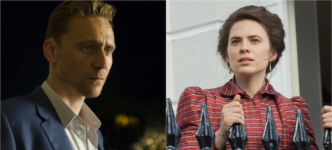 Tom Hiddleston in "The Night Manager" Season 1 and Hayley Atwell in "Howard's End"