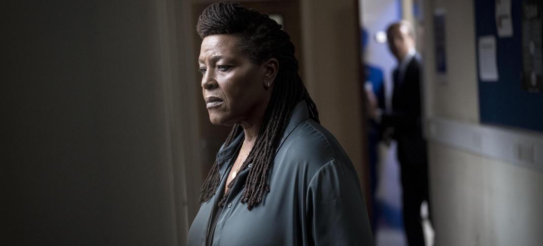 Sharon D Clarke as DCI Ellis in 'Ellis'