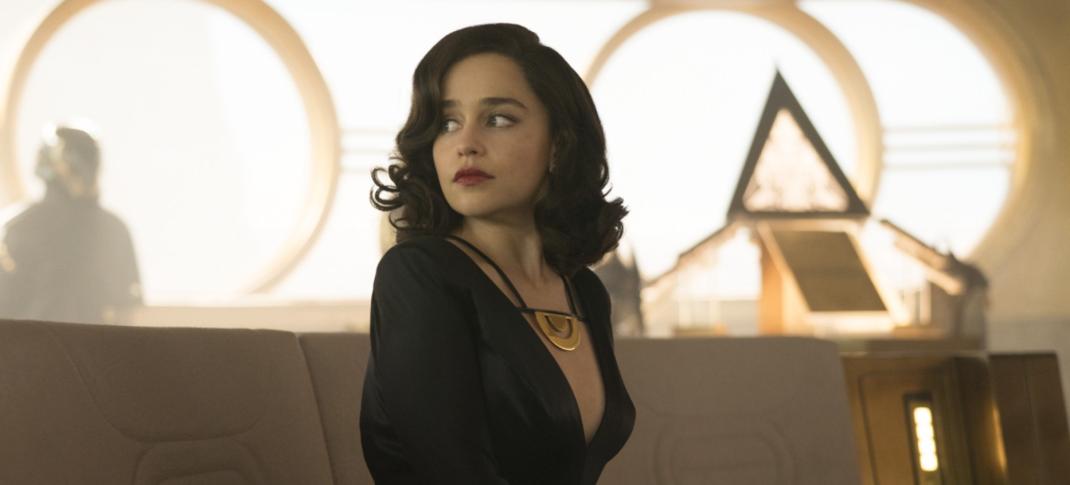 Emilia Clarke as Qi'ra in 'Solo: A Star Wars Story'