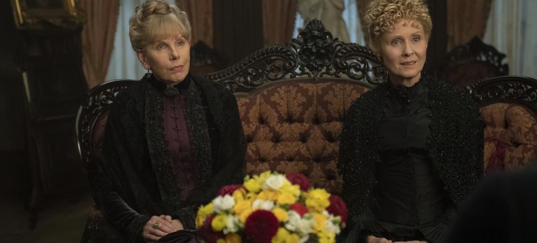 Christine Baranski and Cynthia Nixon in "The Gilded Age" Season 2