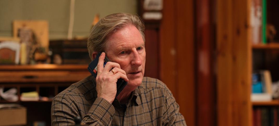 Picture shows: Adrian Dunbar in the title role of Ridley