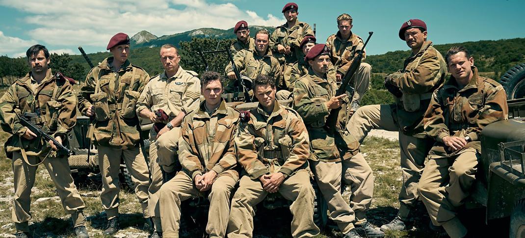 The cast of 'Rogue Heroes' Season 2: Mark Rowley as Jock McDiarmid, Jacob McCarthy as Johnny Copper, Theo Barklem-Biggs as Reg Seekings, Stuart Thompson as Anthony Greville-Bell, Bobby Schofield as Dave Kershaw, Jacob Ifan as Pat Riley, Corin Silva as Jim Almonds, Jack O’Connell as Paddy Mayne and Stuart Campbell as Bill Fraser.