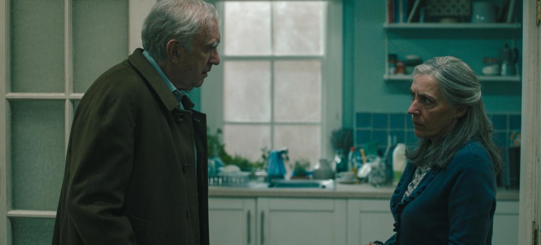 Jonathan Pryce and Saskia Reeves in 'Slow Horses' Season 4