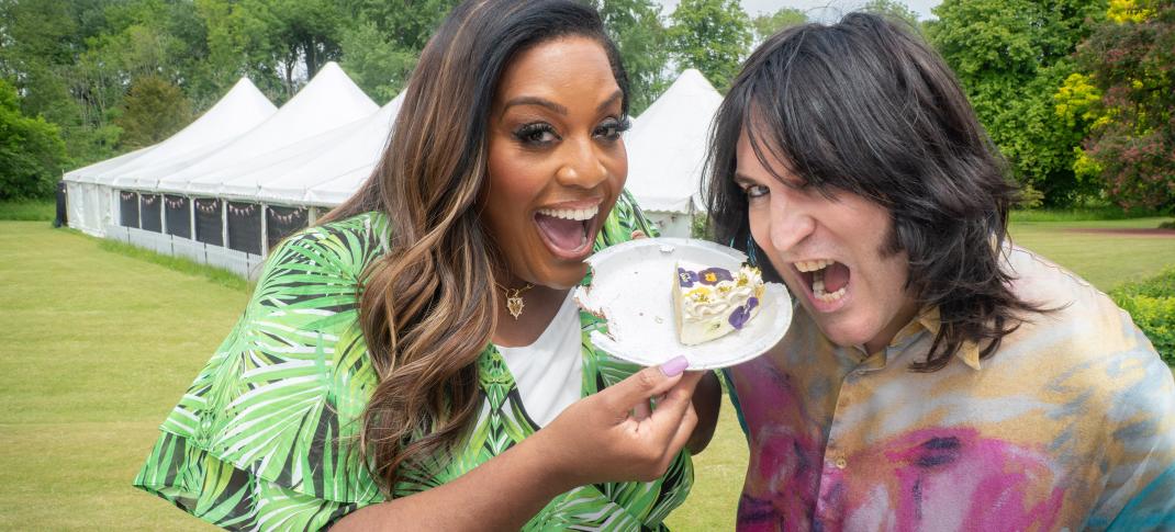 Alison Hammond and Noel Fielding are the hosts for The Great British Baking Show Season 15