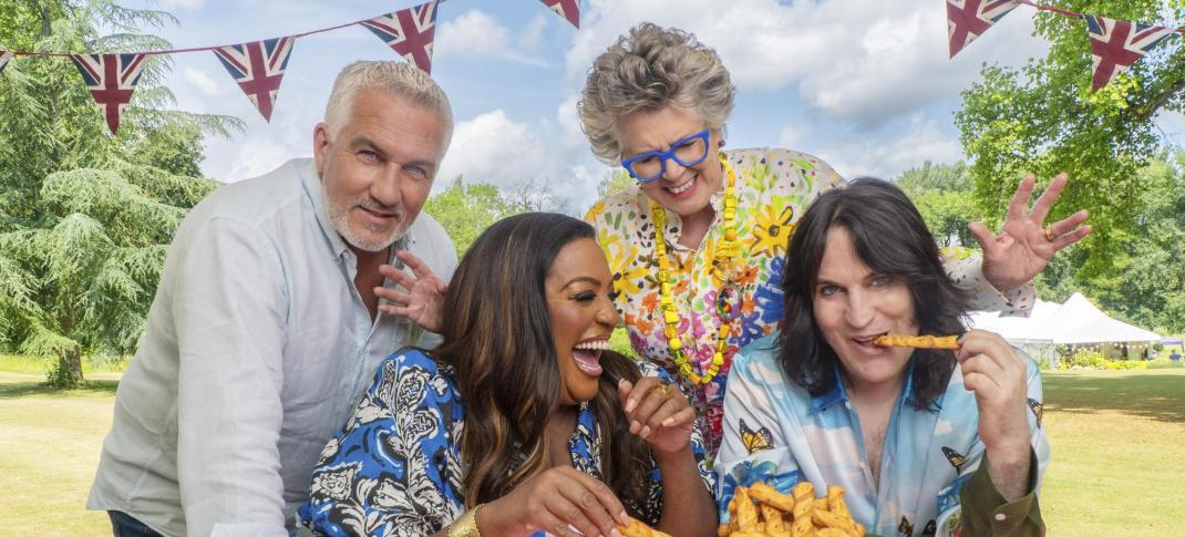 Paul Hollywood, Alison Hammond, Prue Leith, and Noel Fielding in 'The Great British Baking Show' Season 15