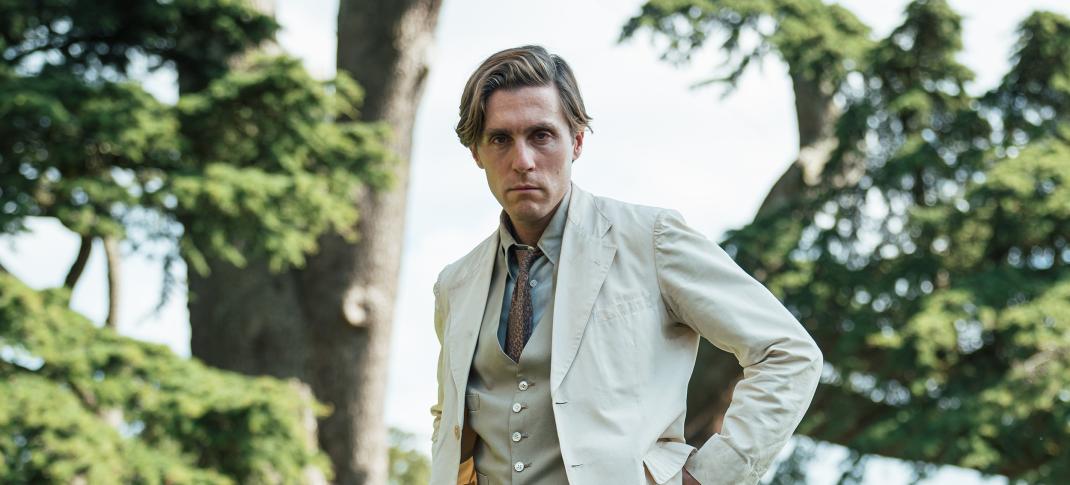 Jack Farthing as Thomas Royde in Agatha Christie's 'Towards Zero'