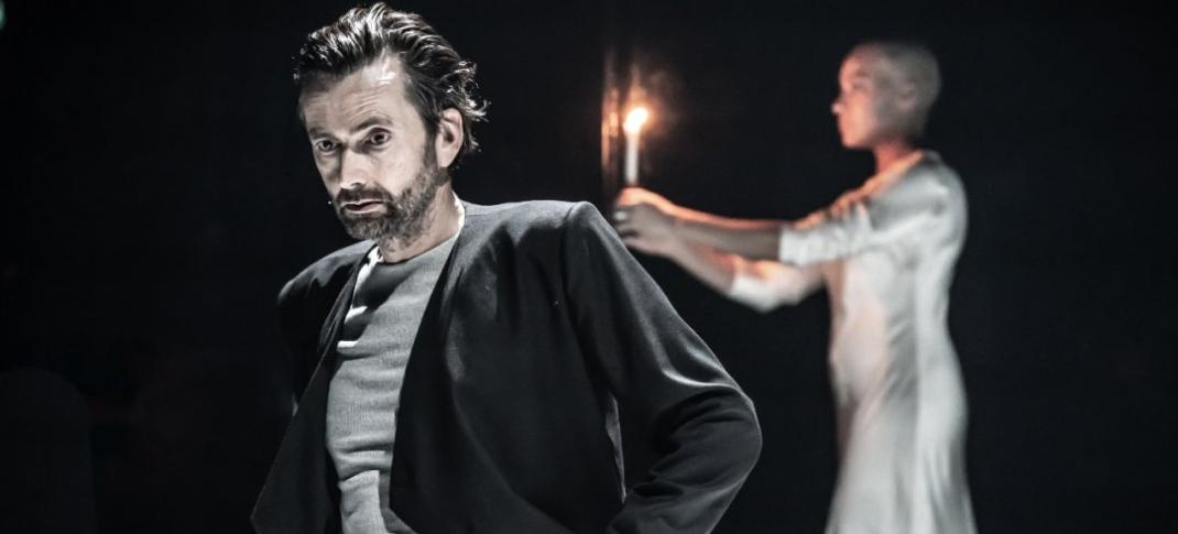 David Tennant and Cush Jumbo in the original Donmar Warehouse run of "Macbeth"