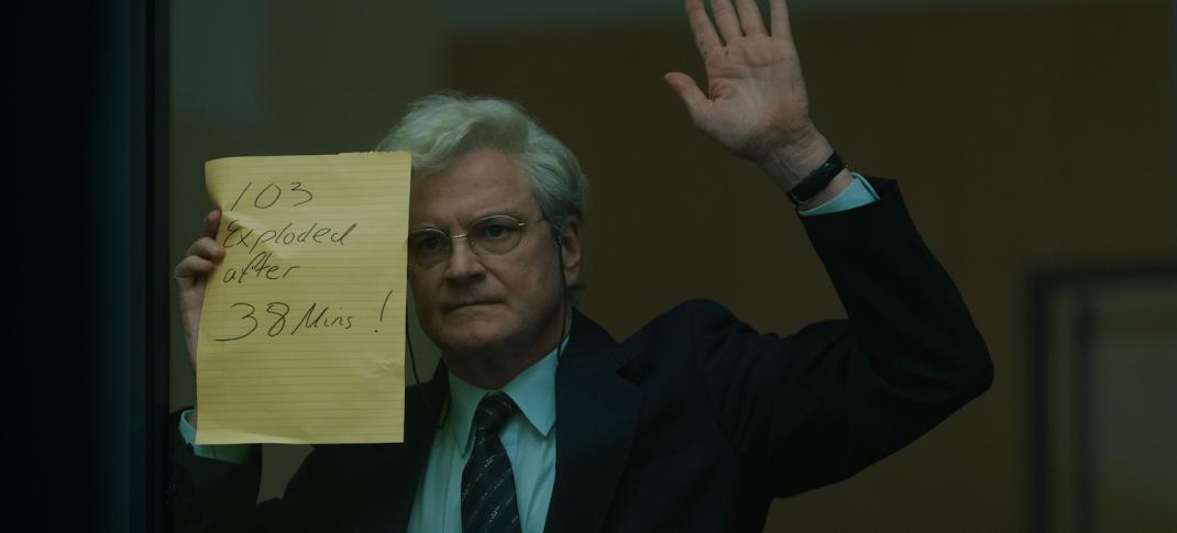 Colin Firth in "Lockerbie: A Search for Truth"