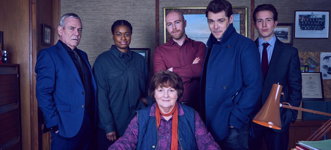 The cast of Vera