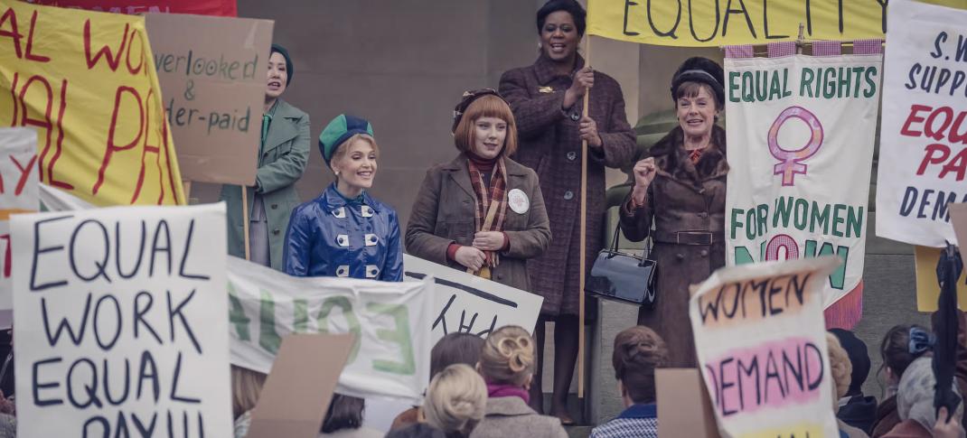 The Woman's March in Funny Woman Season 2