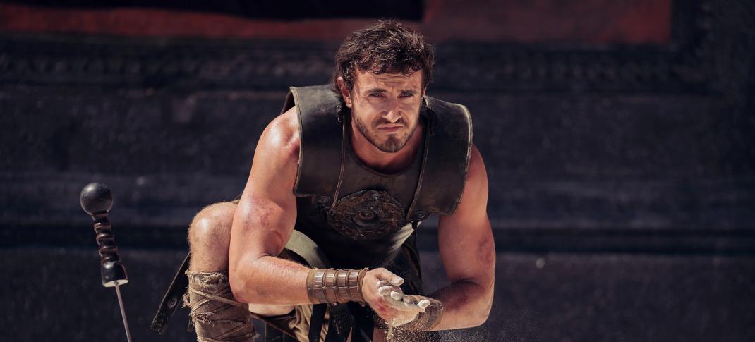 Paul Mescal as Lucius Verus in 'Gladiator II'