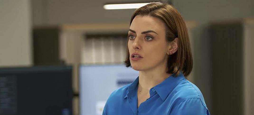 Nora Jane Noone as Claire Wallace in 'Hidden Assets' Season 2