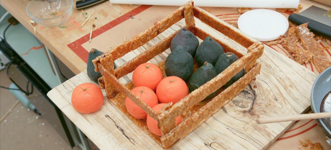 Dylan’s ‘Avocado & Orange Entremets’ Showstopper from 'The Great British Baking Show's Season 15 Pâtisserie Week    