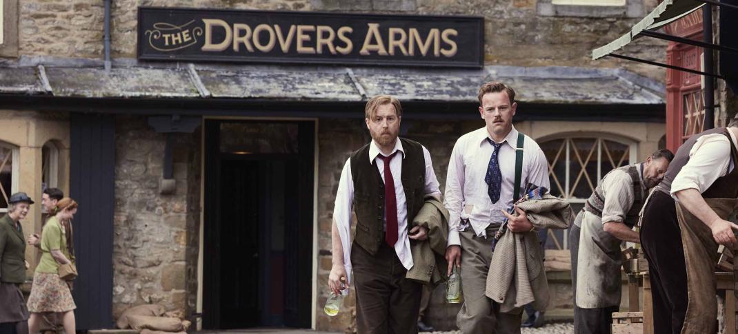 Samuel West & Callum Woodhouse as the Brothers Farnon in 'All Creatures Great & Small' Season 5